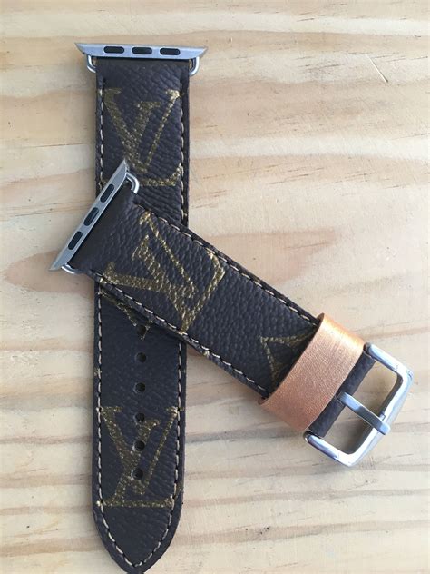 black lv louis vuitton luxury high end apple watch band|Watch Straps Collection for Watches .